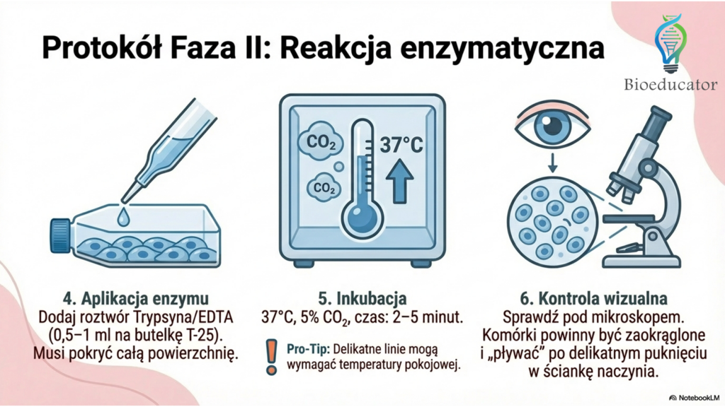Trypsynizacja; Faza 2