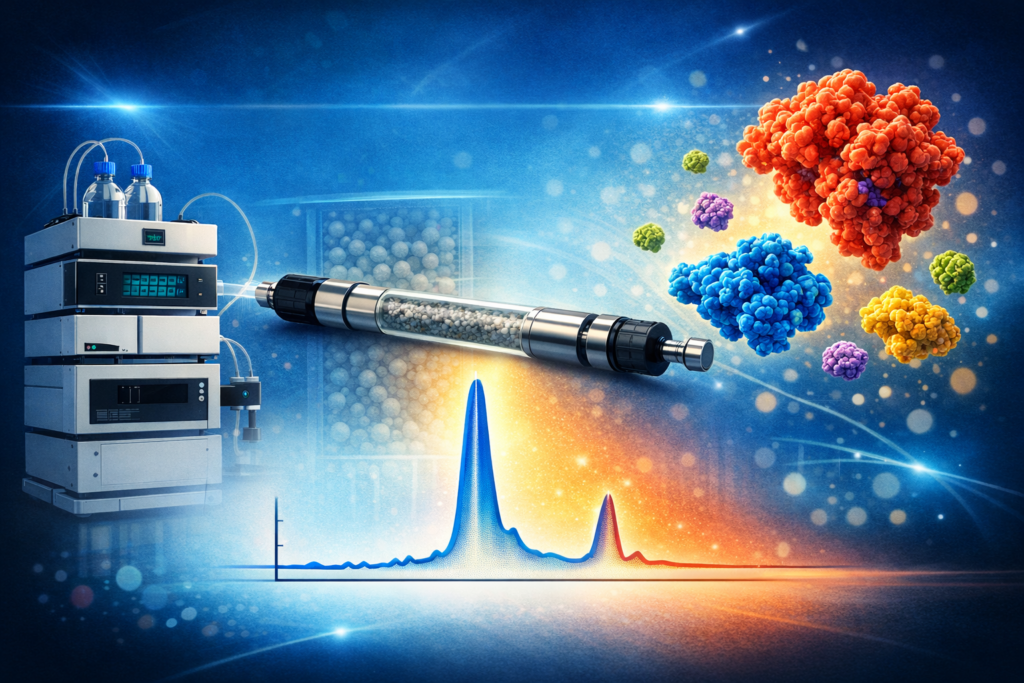 Chromatografia wykluczenia mas - okładka